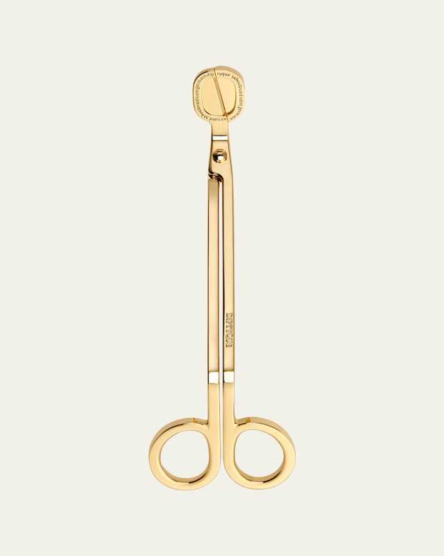 Gold Candle Wick Trimmer